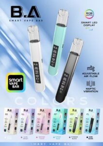 B.A一代主機|可調式LED顯示屏可發光煙桿 適配一代煙彈#台灣爆款#