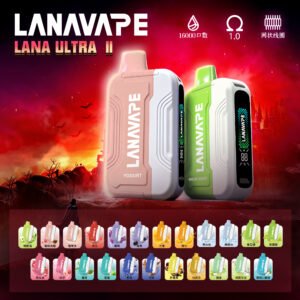 LANA Ultra II 16000口磁吸一次性電子煙 磁吸換彈主機+口味